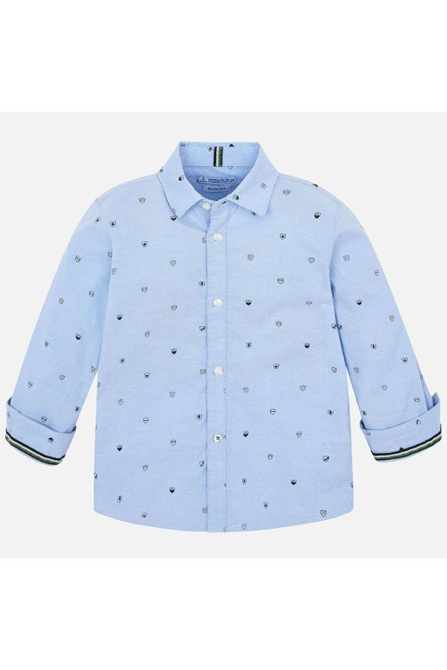 Camisa Escudos Celeste
