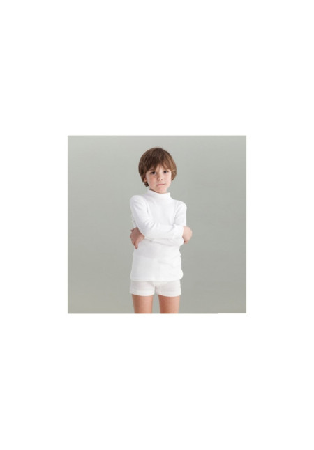 Camiseta Interior Blanco Semicisne