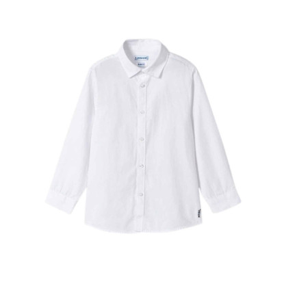 Camisa Blanca Manga Larga