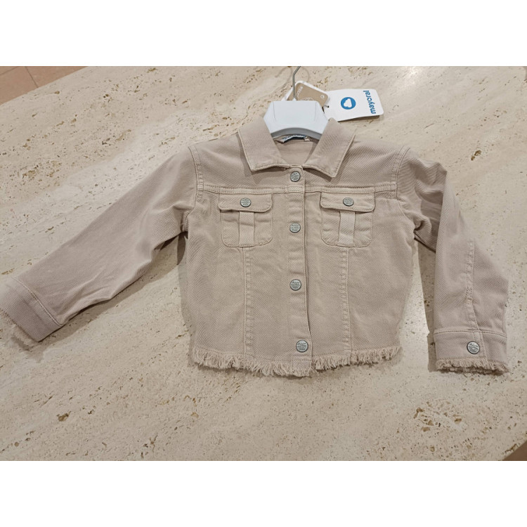 Chaqueta Vaquera Almendra