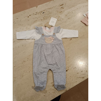 Pijama Gris Oso