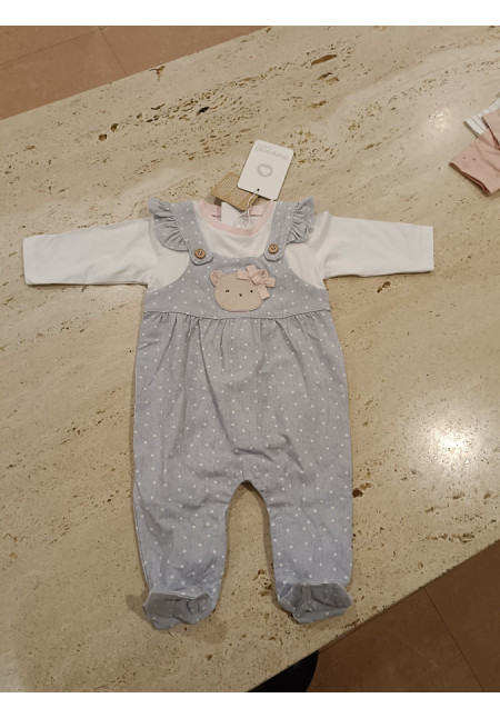 Pijama Gris Oso