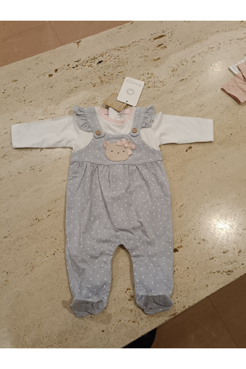 Pijama Gris Oso