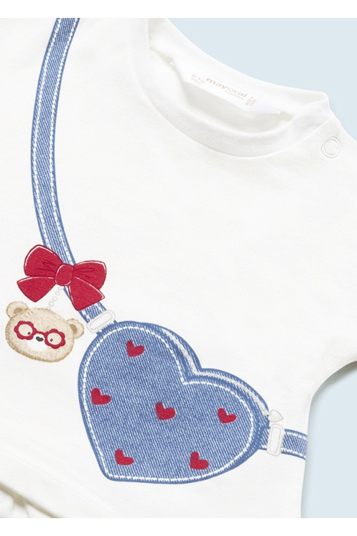 Conjunto 2p Rojo Corazones