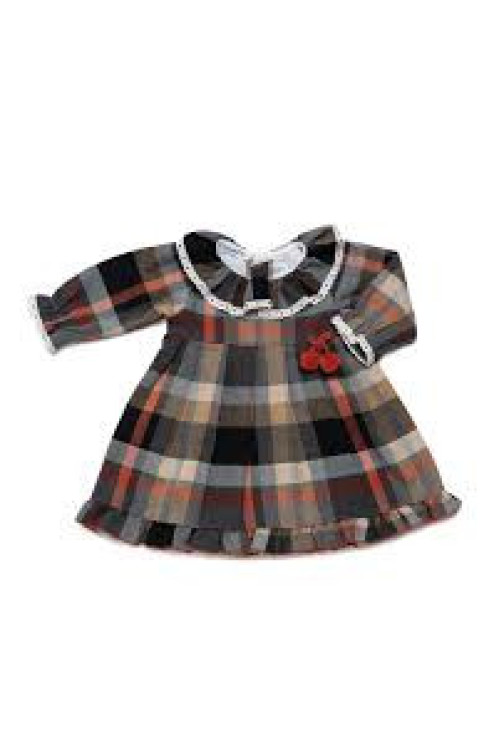 Vestido Cuadros Caldera
