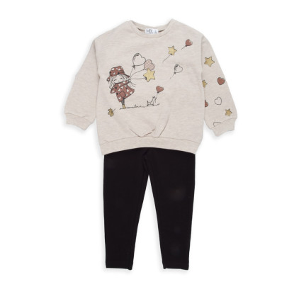 Conjunto Leggins 2p Beig