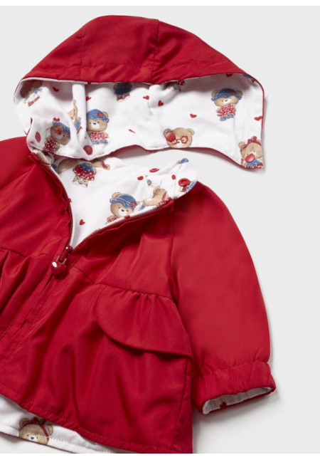 Cortavientos Reversible Rojo