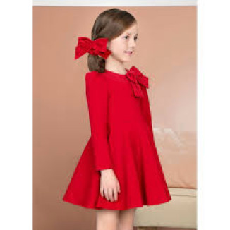 Vestido Rojo Lazo