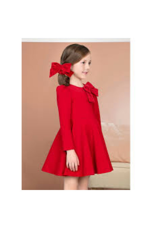 Vestido Rojo Lazo