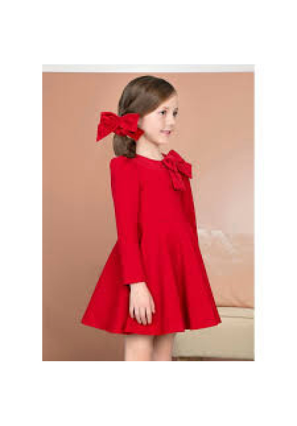 Vestido Rojo Lazo