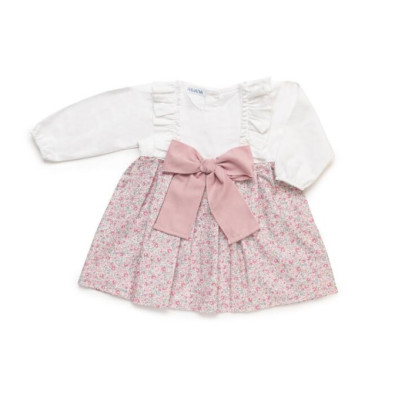 Vestido Flores Lazo