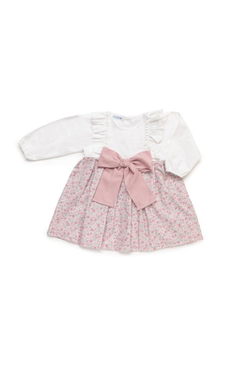 Vestido Flores Lazo