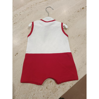 Pelele Corto Rojo