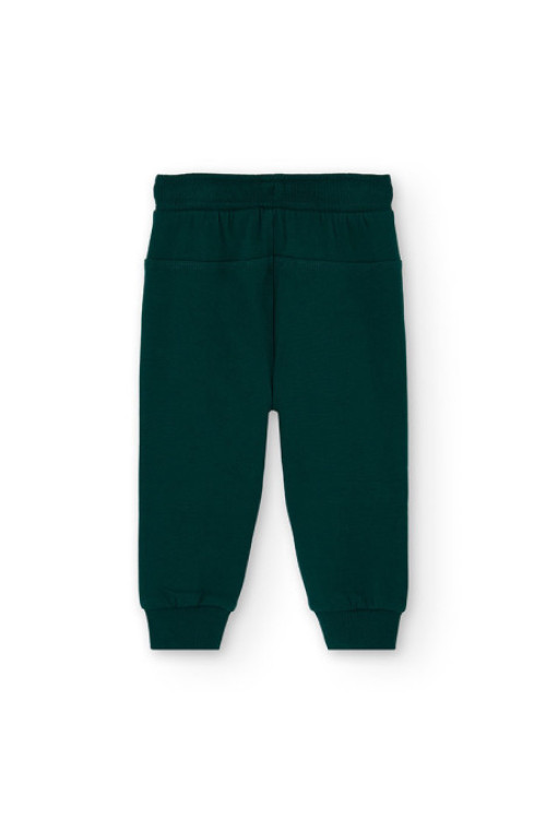 Pantalón Felpa Verde