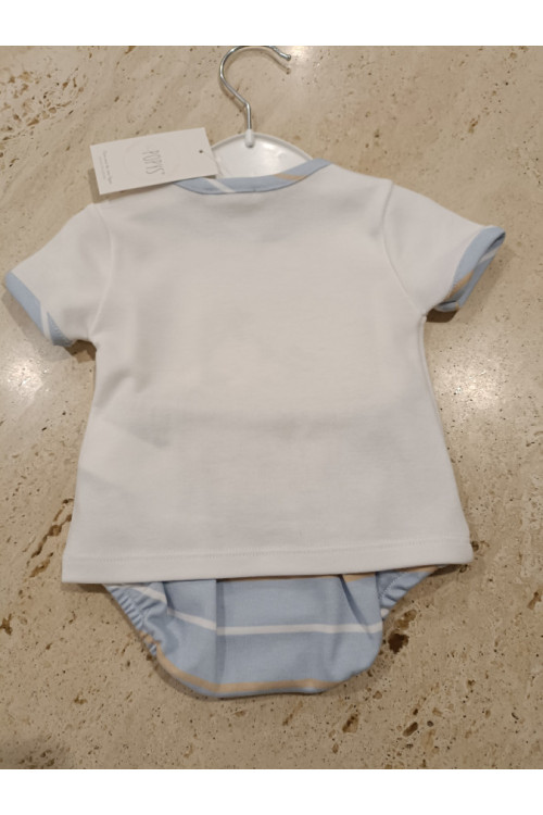 Conjunto 2p Ballena Azul