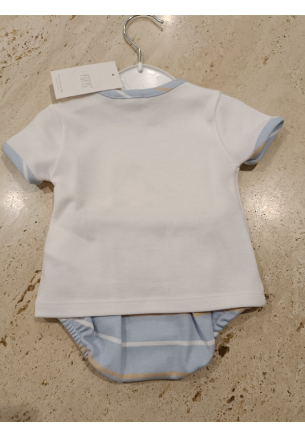 Conjunto 2p Ballena Azul
