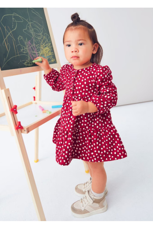 Vestido Rojo Puntos