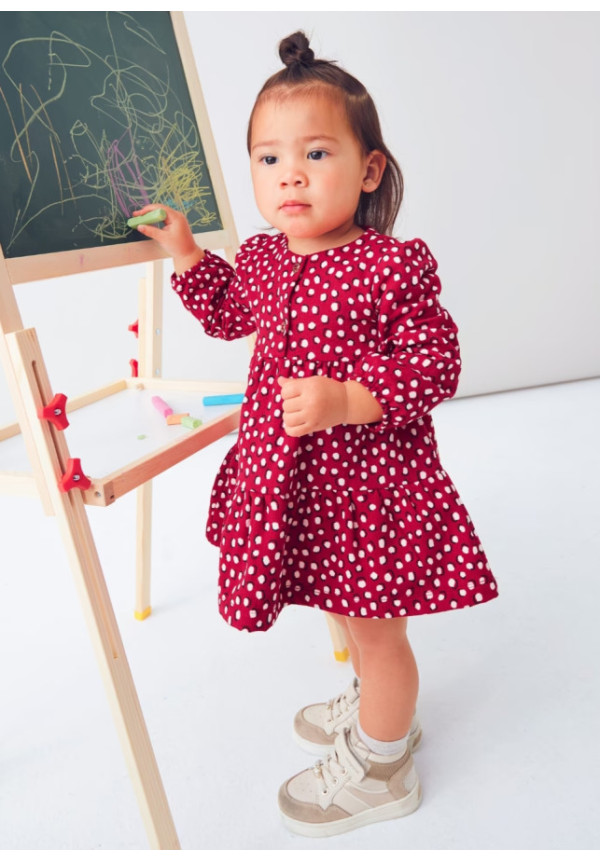 Vestido Rojo Puntos