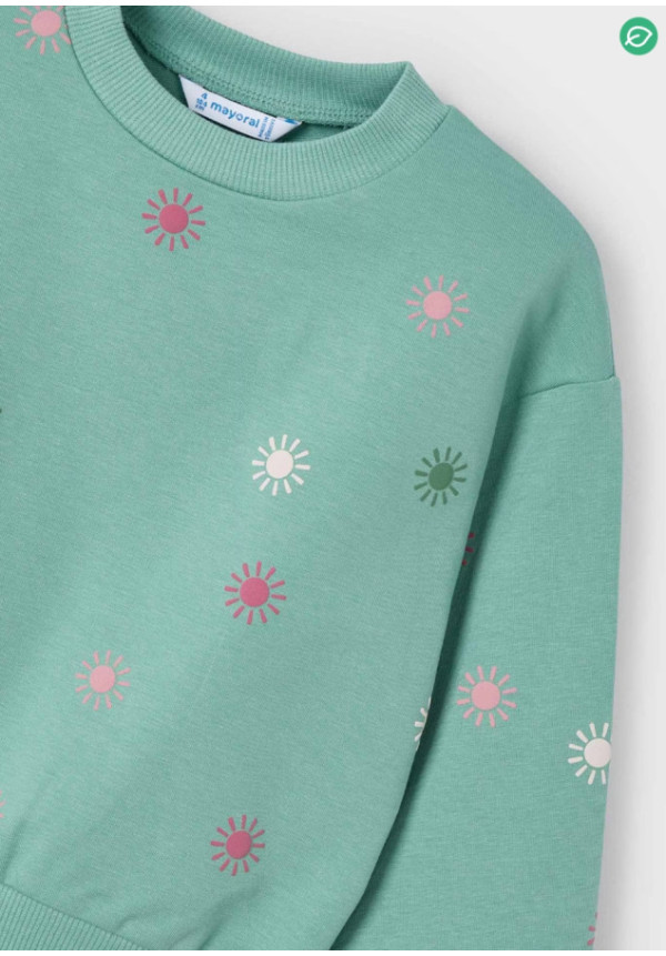 Sudadera Menta