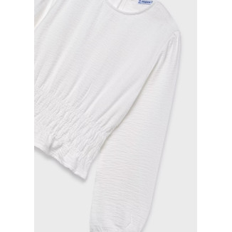 Blusa Blanca Gomas