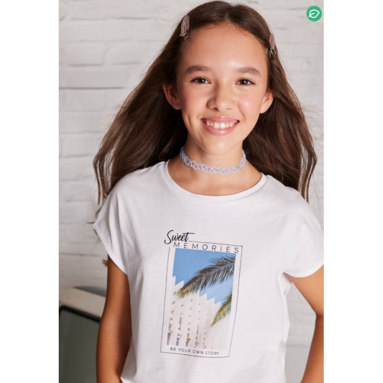 Camiseta M/C Sweet Blanco