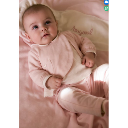 Conjunto 2p Rosa Baby