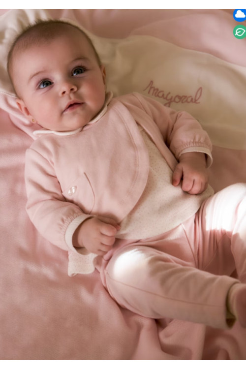 Conjunto 2p Rosa Baby