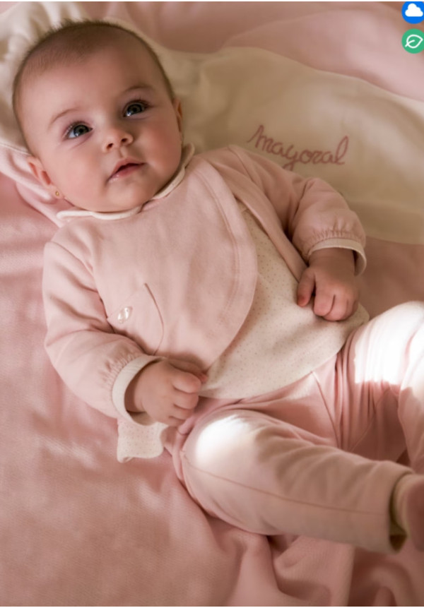 Conjunto 2p Rosa Baby
