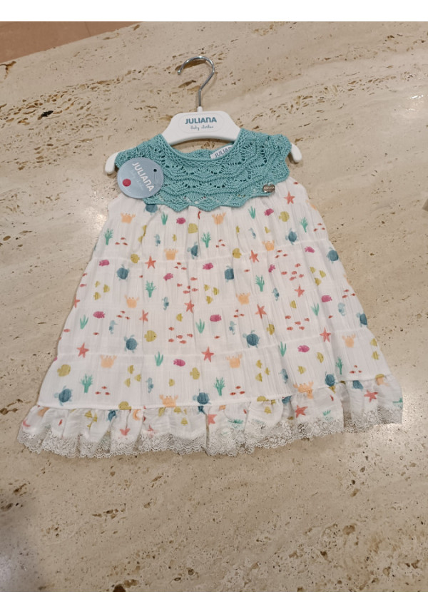 Vestido Verde Lago