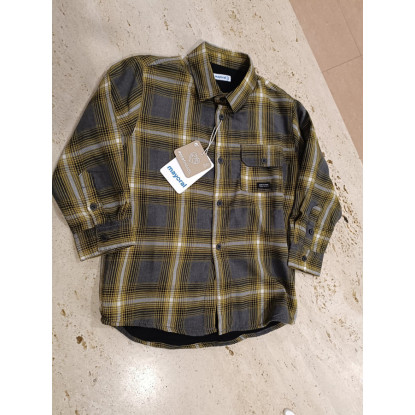 Camisa Cuadros Verde/Gris