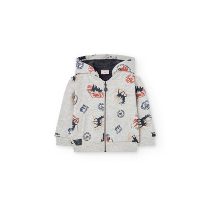 Chaqueta Felpa Estampada West