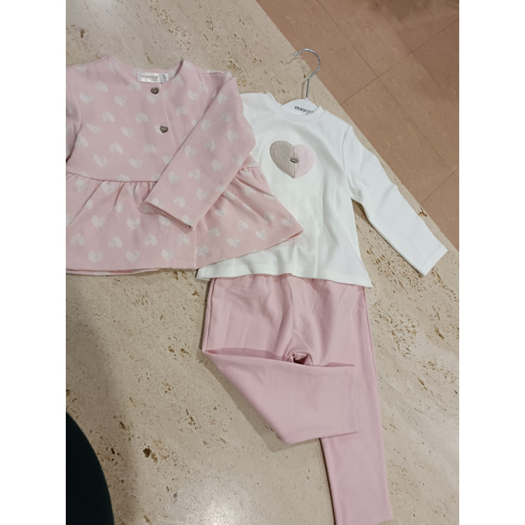 Conjunto 3p Rosa Baby