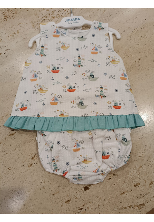 Conjunto 2p Verde Lago