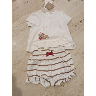 Conjunto 2p Rayas Oso