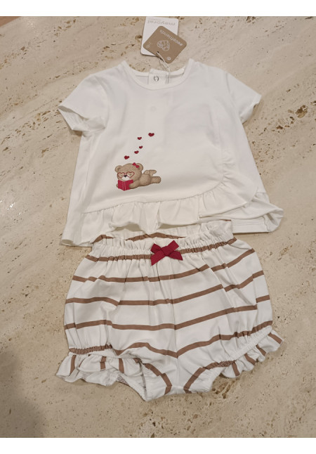 Conjunto 2p Rayas Oso