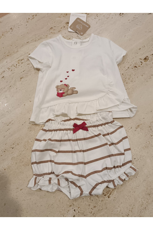 Conjunto 2p Rayas Oso