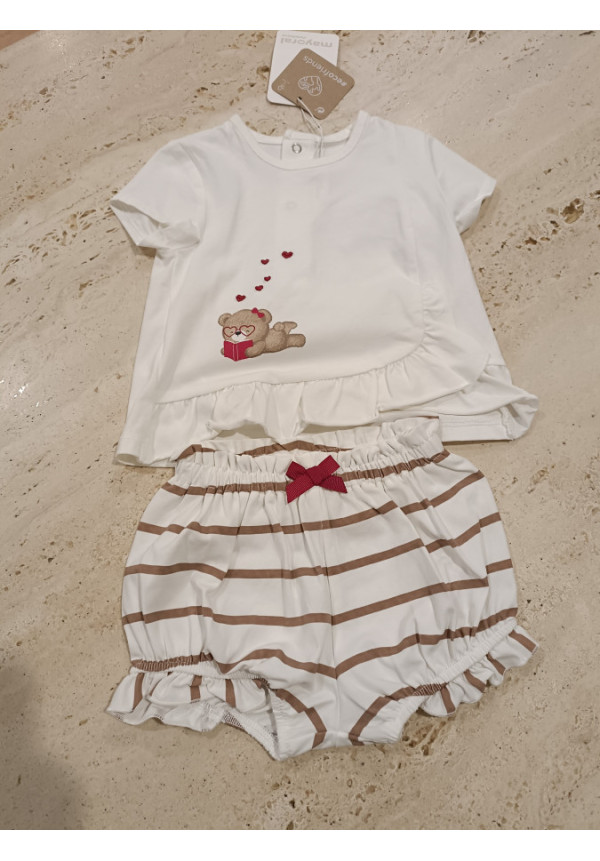 Conjunto 2p Rayas Oso