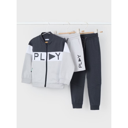 Chandal 3p Gris Play