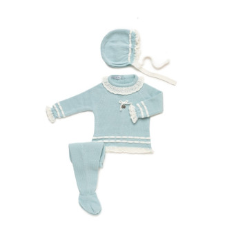 Conjunto Polaina 3p Calado