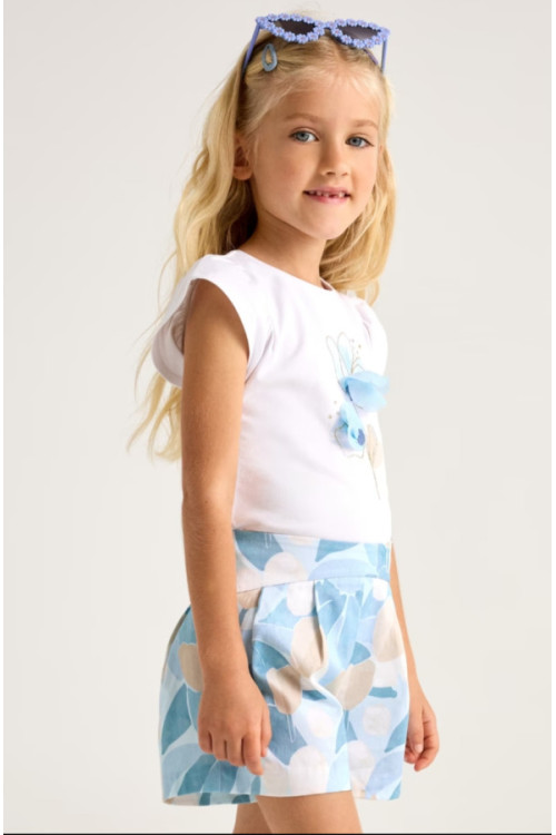 Conjunto 2p Blanco/Cielo