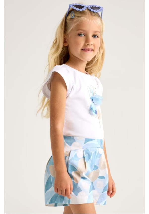 Conjunto 2p Blanco/Cielo