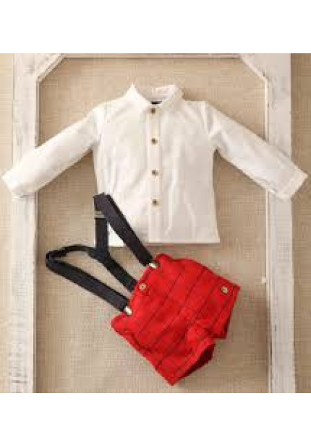 Conjunto 2p Short Rojo