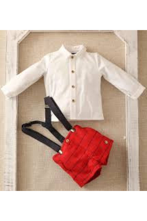 Conjunto 2p Short Rojo