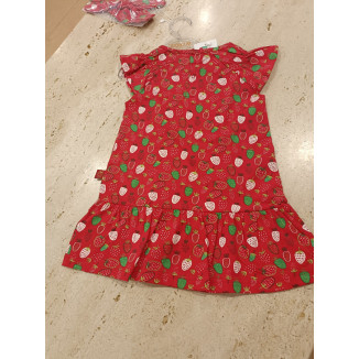 Vestido + Cinta Fresas