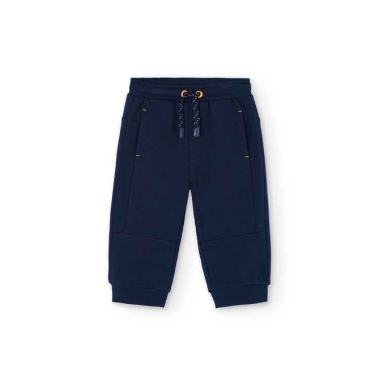 Pantalón Chandal Felpa Marino