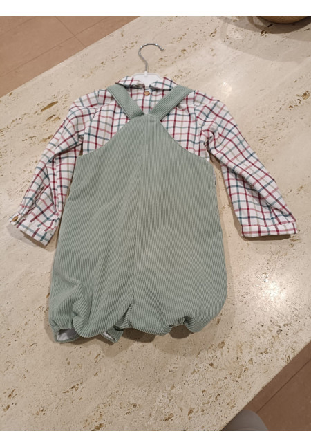 Conjunto Peto Pana 2p Verde