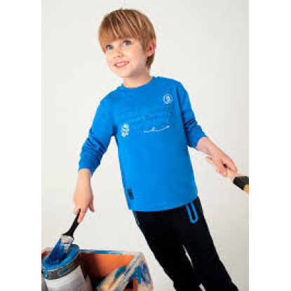 Camiseta Keep Azul