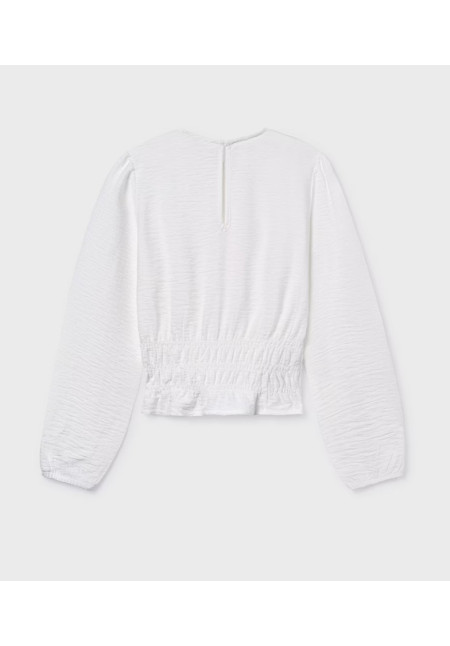 Blusa Blanca Gomas