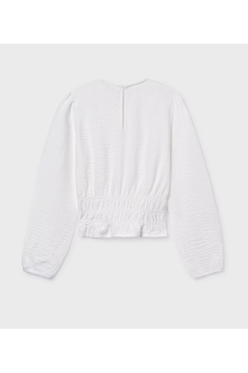 Blusa Blanca Gomas