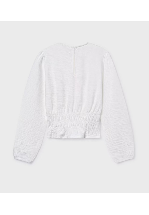 Blusa Blanca Gomas